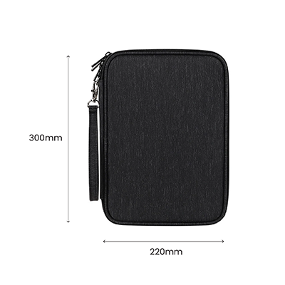 DUO Layer Travel iPad 10.8" Multi Gadget Pouch 08